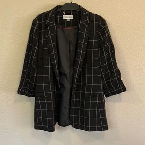 Calvin Klein size 16 Black/White Blazer
